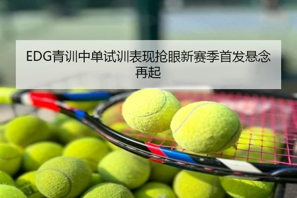 EDG青训中单试训表现抢眼新赛季首发悬念再起